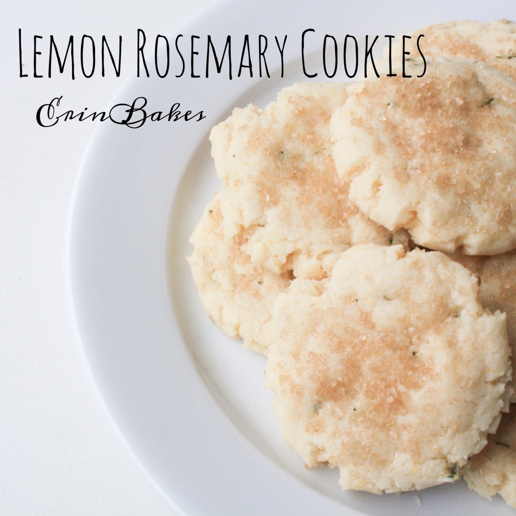 Lemon Rosemary Cookies | Erin Bakes