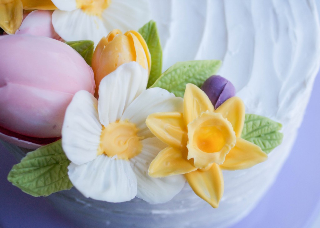 Spring Chocolate Flowers Cake | Erin Bakes