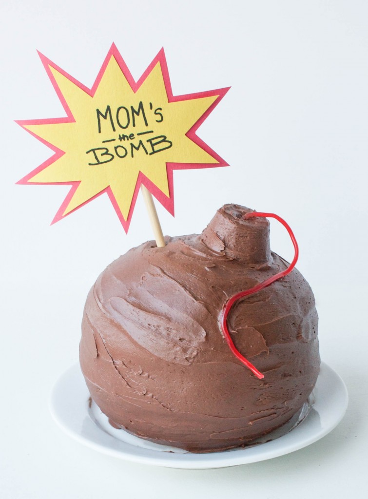 Mom's The Bomb Cake | Erin Gardner | Handmade Charlotte