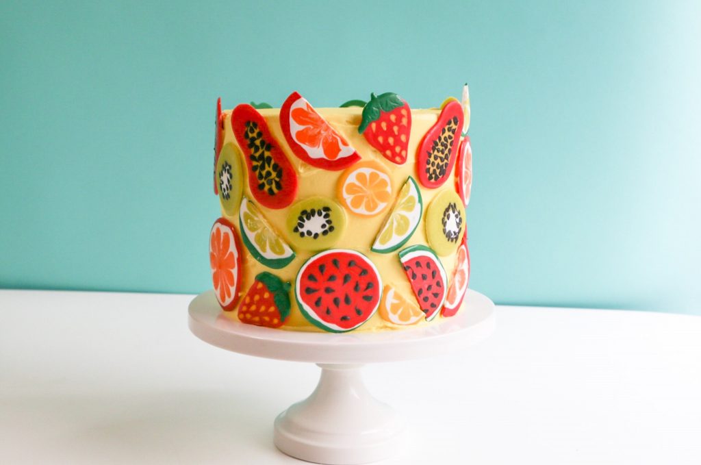 Summer Fruit Cake | Erin Gardner | Erin Bakes