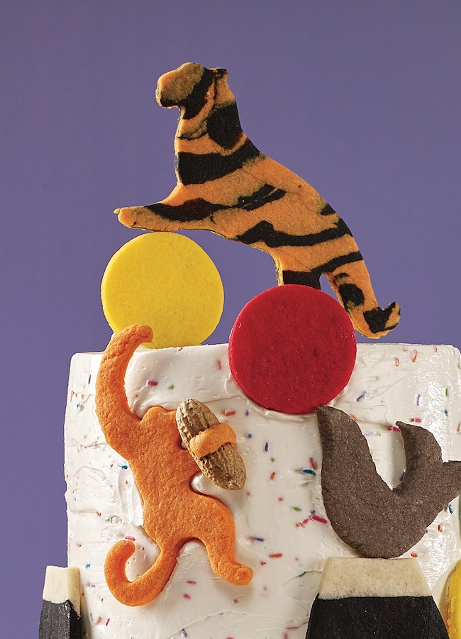 Sugar Cookie Circus Animals from Erin Bakes Cake