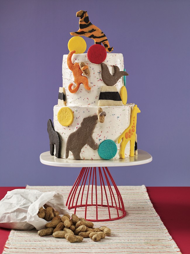 Erin Bakes Cake Three Ring Circus Cake