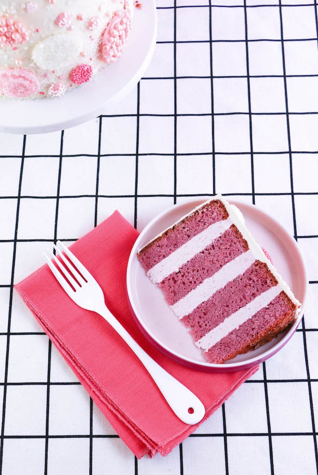 Raspberry Rose Cake Recipe with Flavor Variations | Erin Gardner | Erin Bakes