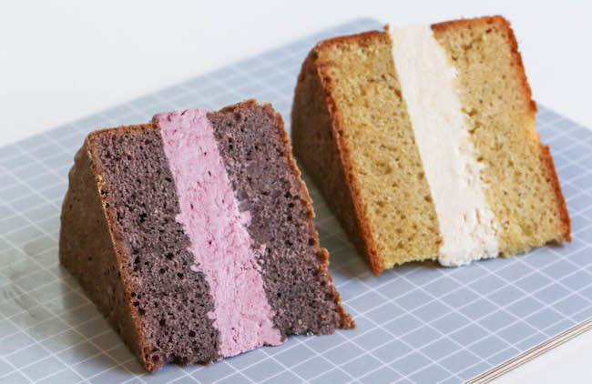 Blackberry Cabernet Cake and Peach Pino Grigio Cake | Erin Gardner | Erin Bakes